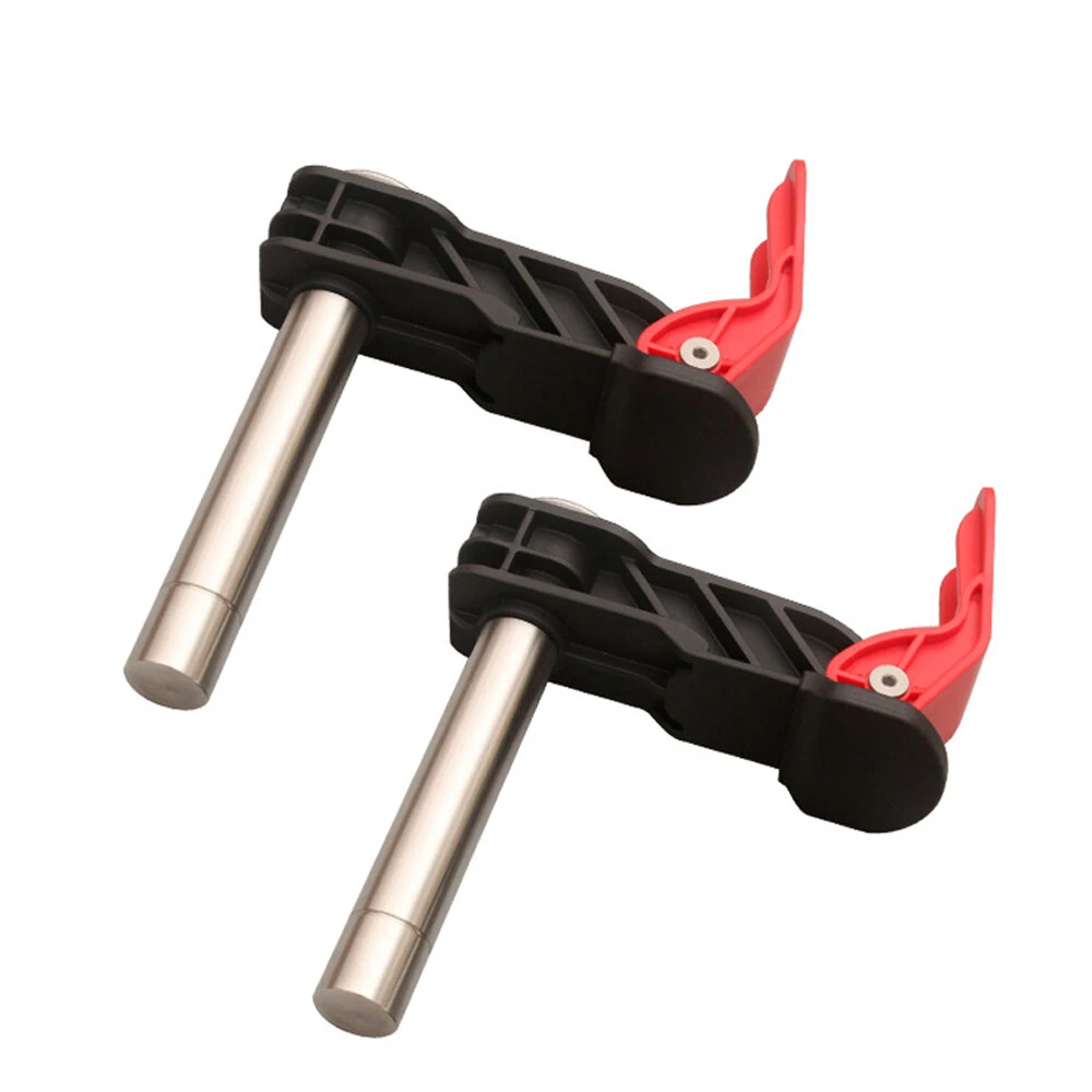 ENJOYWOOD 2 Pack 19mm 20mm Bench Dog Hold Down Quick Clamps Stainless Steel MFT Table T-Track Guide Rail System Clamps For MFT Table / T-Track / For Makita / Festool Guide Rail (image for) ENJOYWOOD 2 Pack 19mm 20mm Bench Dog Hold Down Quick Clamps Stainless Steel MFT Table T-Track Guide Rail System Clamps For MFT Table / T-Track / For Makita / Festool Guide Rail
